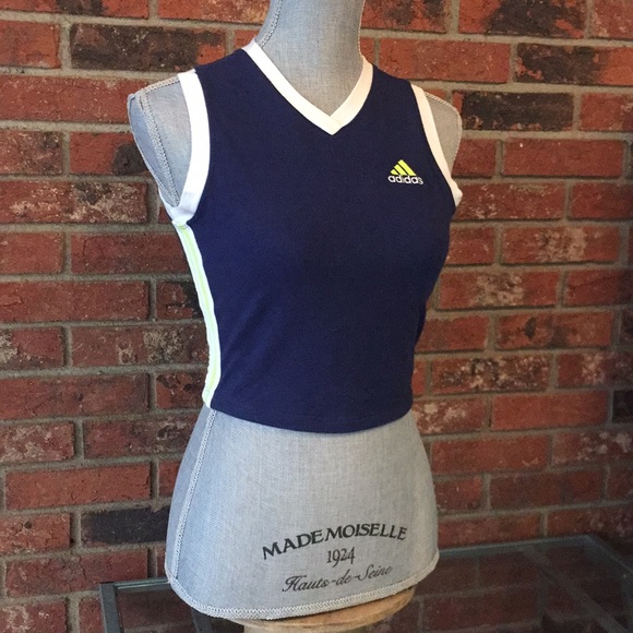 adidas Tops - Vintage Adidas Crop Athletic Top